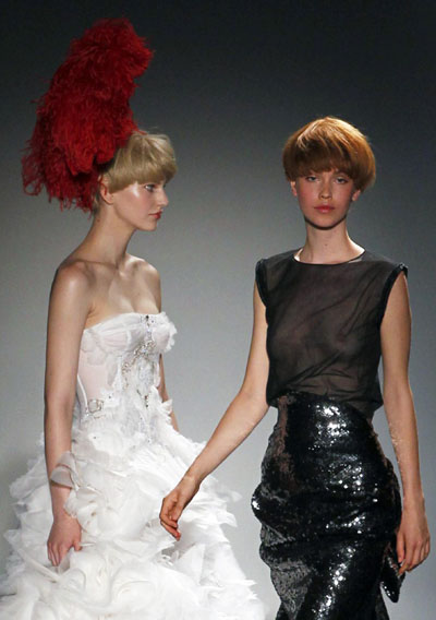 Christophe Josse's Haute Couture Fall-Winter fashion show