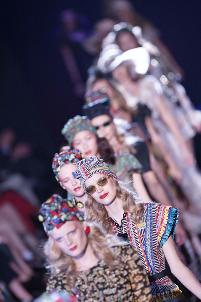 Anna Sui Spring/Summer 2012 collection