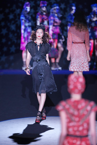 Anna Sui Spring/Summer 2012 collection