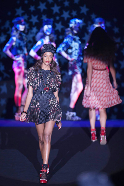 Anna Sui Spring/Summer 2012 collection