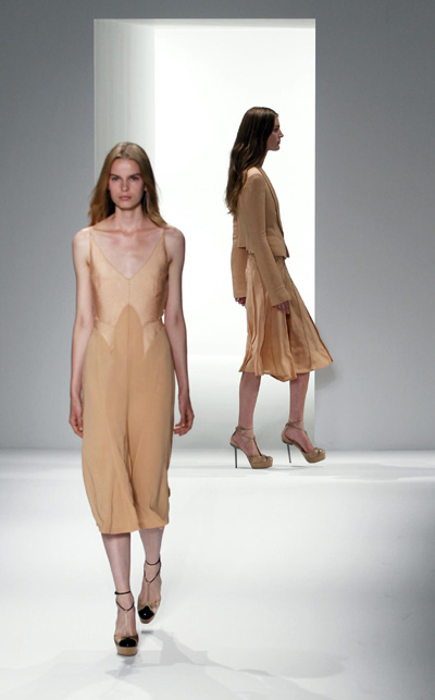 Calvin Klein Spring/Summer 2012 collection