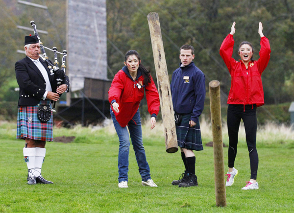 Miss World highland games kicks off in Scotland