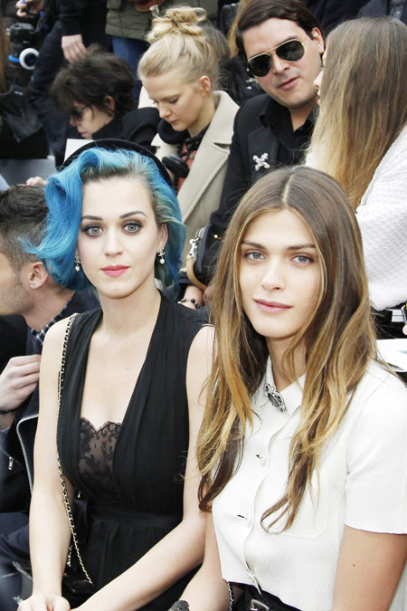 Celebrities attend Chanel F/W ready-to-wear show