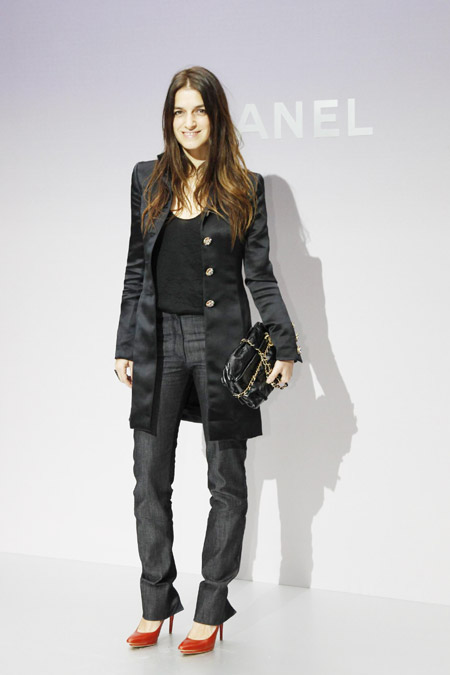 Celebrities attend Chanel F/W ready-to-wear show