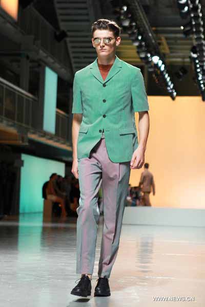 Men's fashion week held in Milan