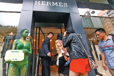 Hermes defies the trend of slipping sales
