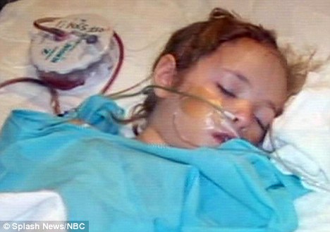 美国9岁女孩切除半个大脑 奇迹康复震惊医生
