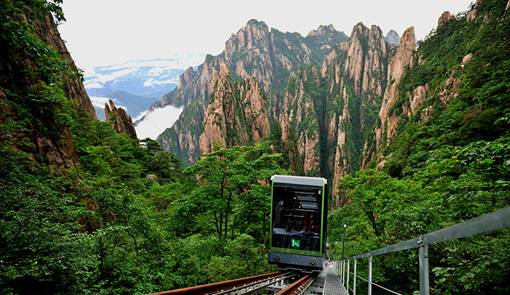 黄山西海大峡谷观光缆车曝光 7月9日试运营