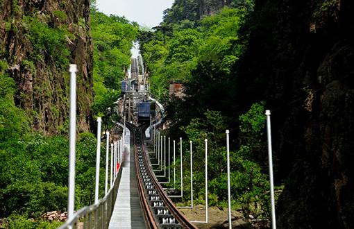 黄山西海大峡谷观光缆车曝光 7月9日试运营