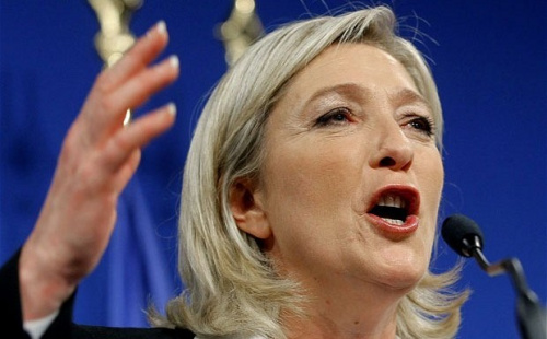 法国大选极右派候选人勒庞暗示将支持萨科齐