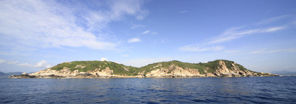 蜈支洲岛全岛远景