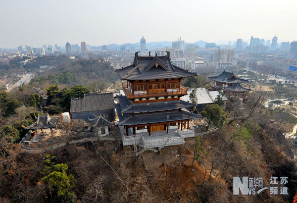 镇江重建“天下江山第一楼”——北固楼