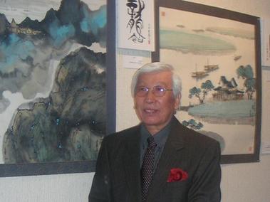 中国知名画家张涤尘在加拿大举办个人画展