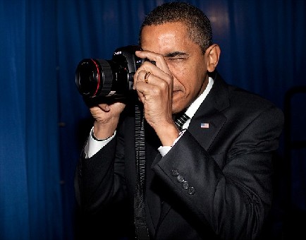 奥巴马执政百天亲民有高招 300张照片狂秀白宫生活