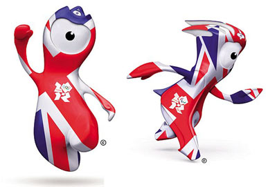 组图：伦敦奥运会吉祥物文洛克和曼德维尔身世
