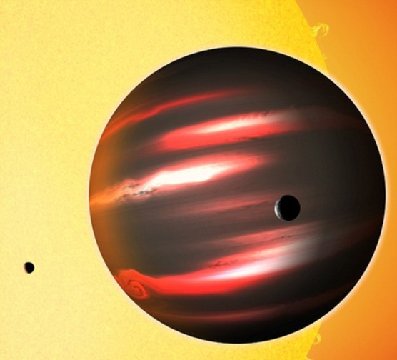太阳系外奇妙“黑炭行星”不爱反光大小如木星