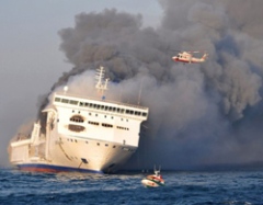 载1200多人轮渡在红海起火 一名埃及人丧生