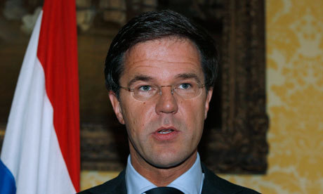 荷兰首相表态赞成欧元区“裁员”