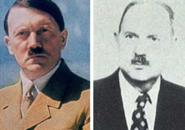 希特勒被爆与法国情妇育有一子 两人相貌极相似