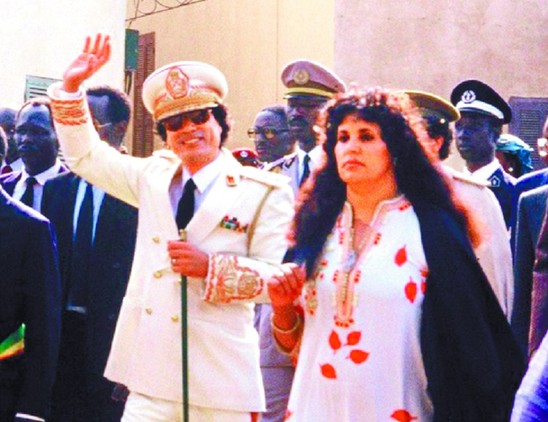 末路枭雄卡扎菲身边传奇的女人们