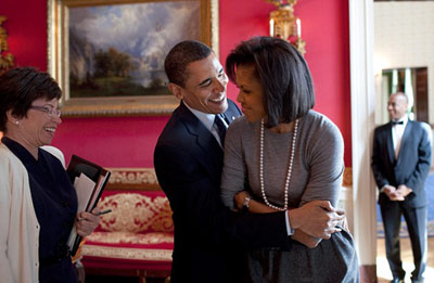 图：新书披露奥巴马夫妇婚姻曾险破裂