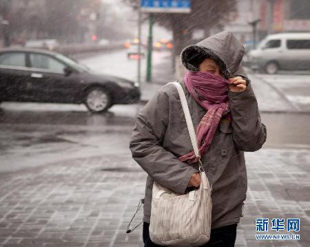 我国部分地区迎来大风雨雪天气