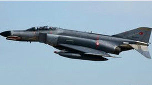 叙利亚军方称在境内击落一架土耳其战机
