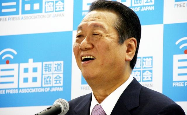 小泽一郎宣布新党政策 承诺当选后10年内废弃所有核电站