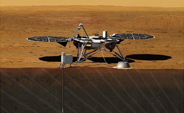 美计划2016年发射“洞察”号火星车 探索火星内部结构