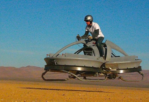 《星球大战》飞行摩托现实版问世 时速达48公里