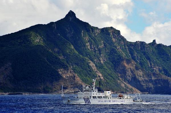 我海监钓鱼岛执法挫败日右翼迫使其渔船驶离