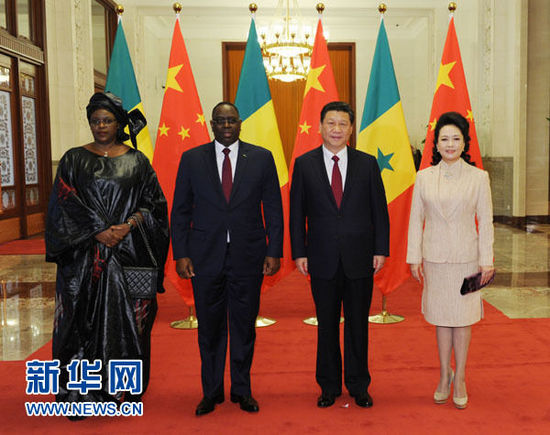 习近平会见塞内加尔总统：中非共同发展繁荣