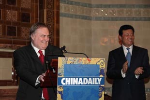 《中国日报欧洲版》创刊庆典暨新春招待会在伦敦举行