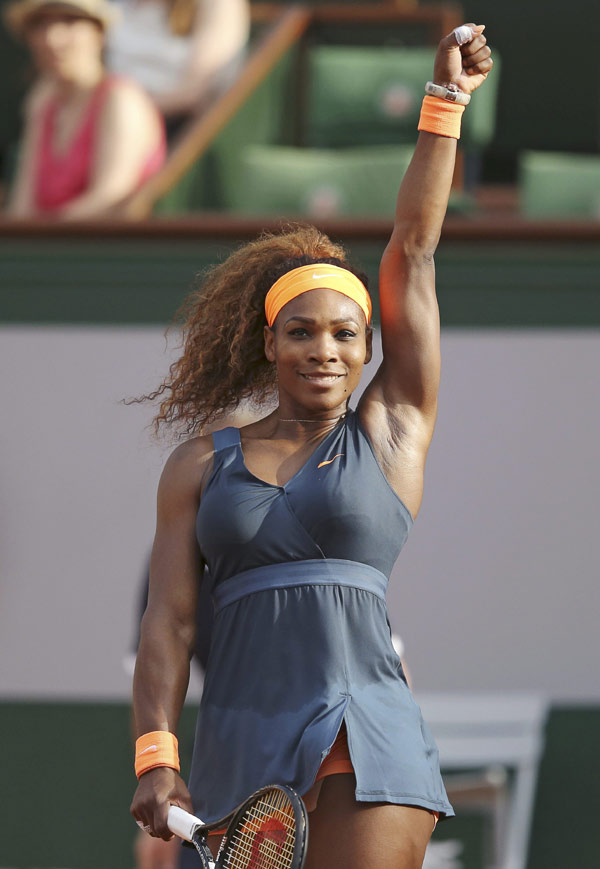 Ruthless Serena wallops Errani