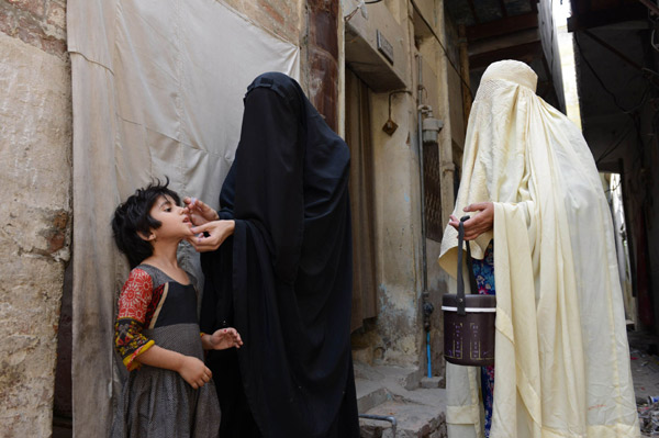 Fleeing civilians trigger fears of spreading polio in Pakistan