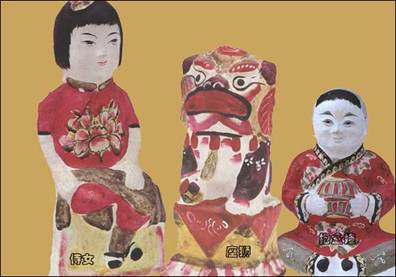 Fascinating Gaomi clay figurines