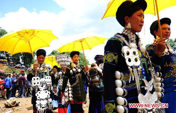 China's Yi ethnic group celebrates Torch Festival