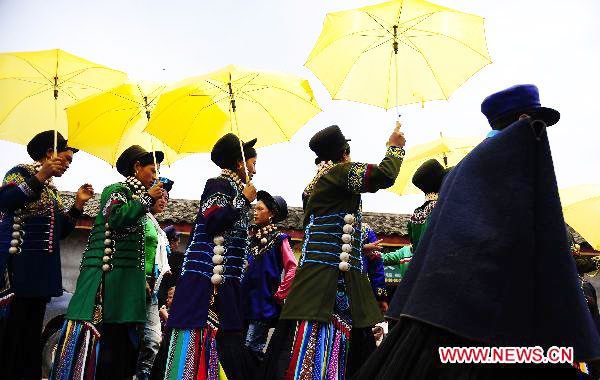 China's Yi ethnic group celebrates Torch Festival