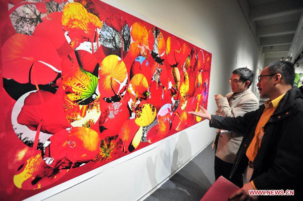 Artworks by Chen Shu-ming exhibited in Taiwan