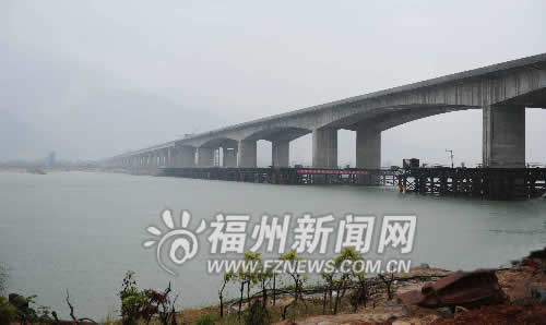 绕城高速闽江特大桥将交工验收　预计下月初通车