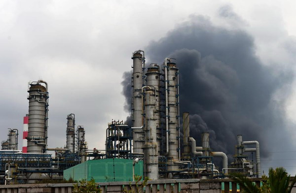 China's chemical plant fire resurfaces