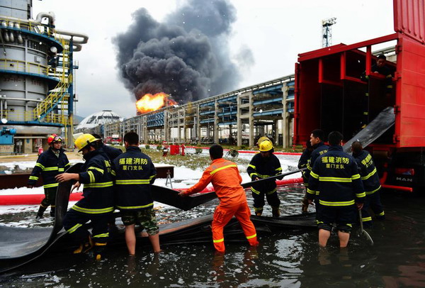 China's chemical plant fire resurfaces