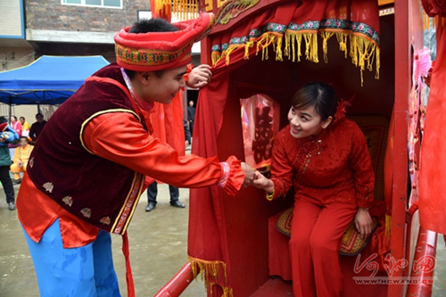 Zhuang traditional weddings promoted in Hechi