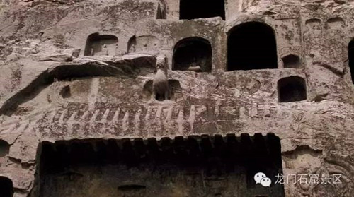 Cave lintels and Longmen Grottoes