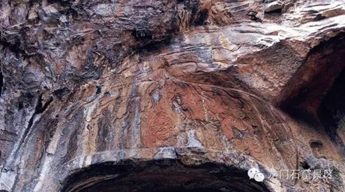 Cave lintels and Longmen Grottoes