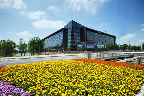 Sceneries in Huaqiao International Service Business Park