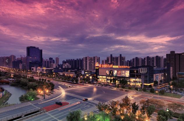 Charming Huaqiao, modern city