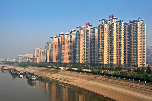 Picturesque Residential Quarters in Wuhan (China)