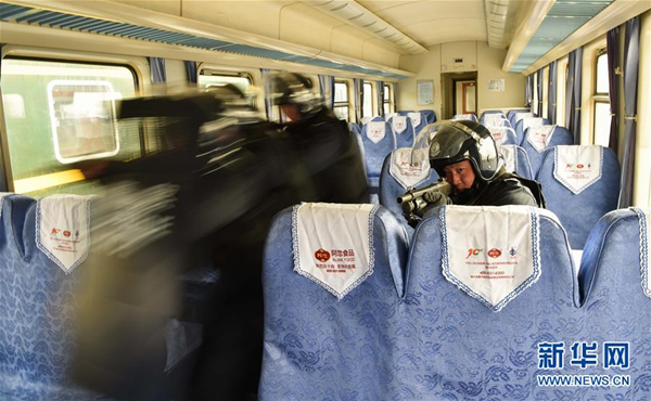 North China railway passenger safety drills