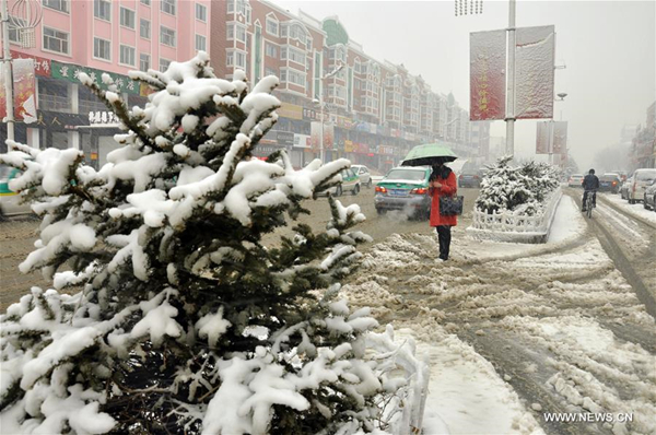 Inner Mongolia influenced by cold wave